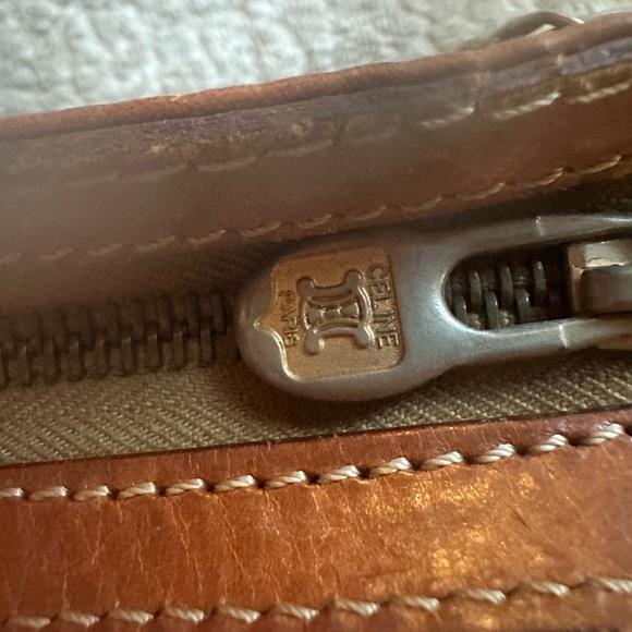 Vintage Celine Paris Macadam Clutch/Wristlet - Picture 3 of 9